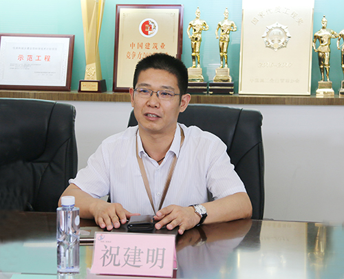 乐竞(中国)总经理祝建明介绍公司发展概况